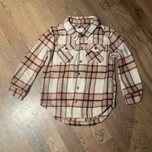 Soft flannel button
